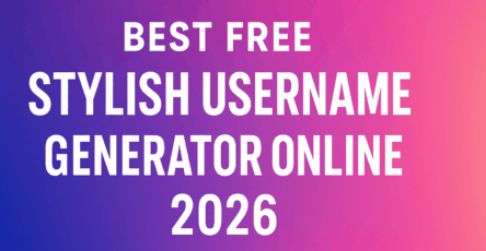 Best Free Stylish Username Generator Online 2026